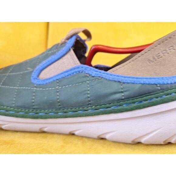 Merrell Hut Moc Quilted Shoes Men\'s 15 Slip-Ons Green main image 8